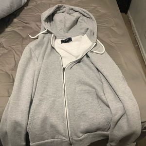Forever 21 mens zip up hoodie Clearance